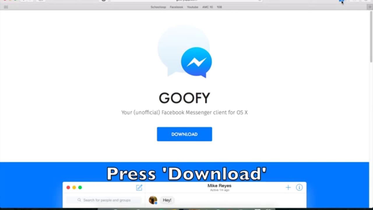 Facebook messenger download free for mac
